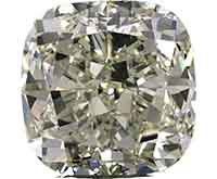 Diamante cushion - GIA 4.05 ct (S to T)VS1