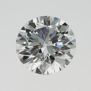 Diamante taglio rotondo brillante 3.06 carati