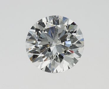 Diamante in asta brillante rotondo 3.06 carati