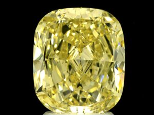 Diamante fancy yellow 3.32 carati