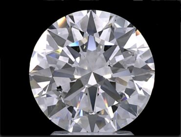 Foto diamante rotondo brillante GIA 3.18 carati
