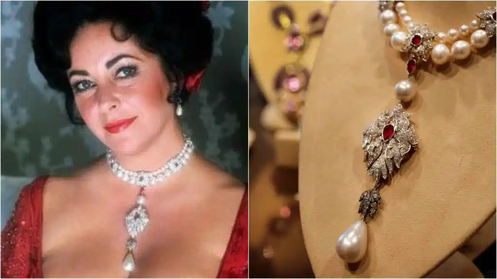 La collana di perle con la perla Peregrina di Liz Taylor