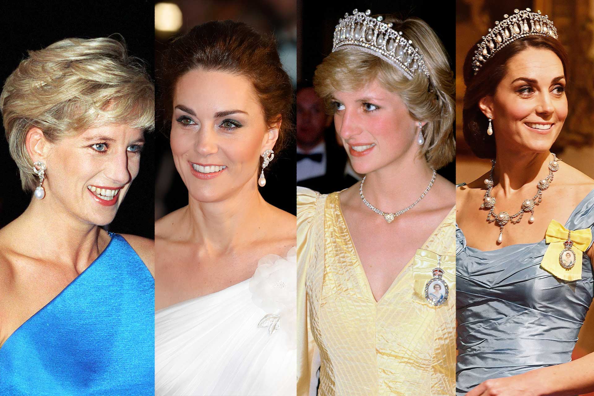 Lady Diana jewelry passed down to Kate